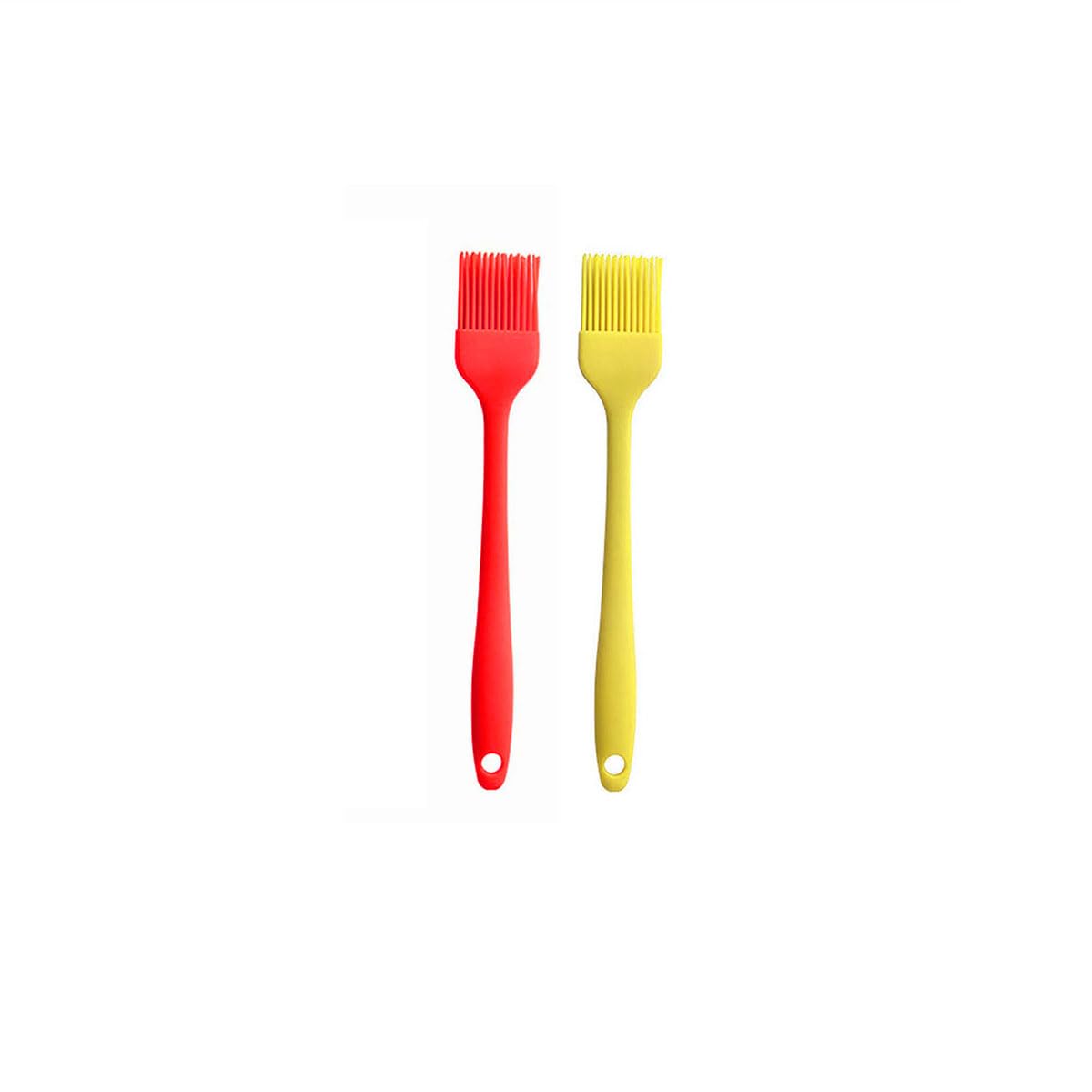 Silicone brush, Oil Brush for BBQ Kitchen Cooking Baking and Grilling(3 PCS,Pink)