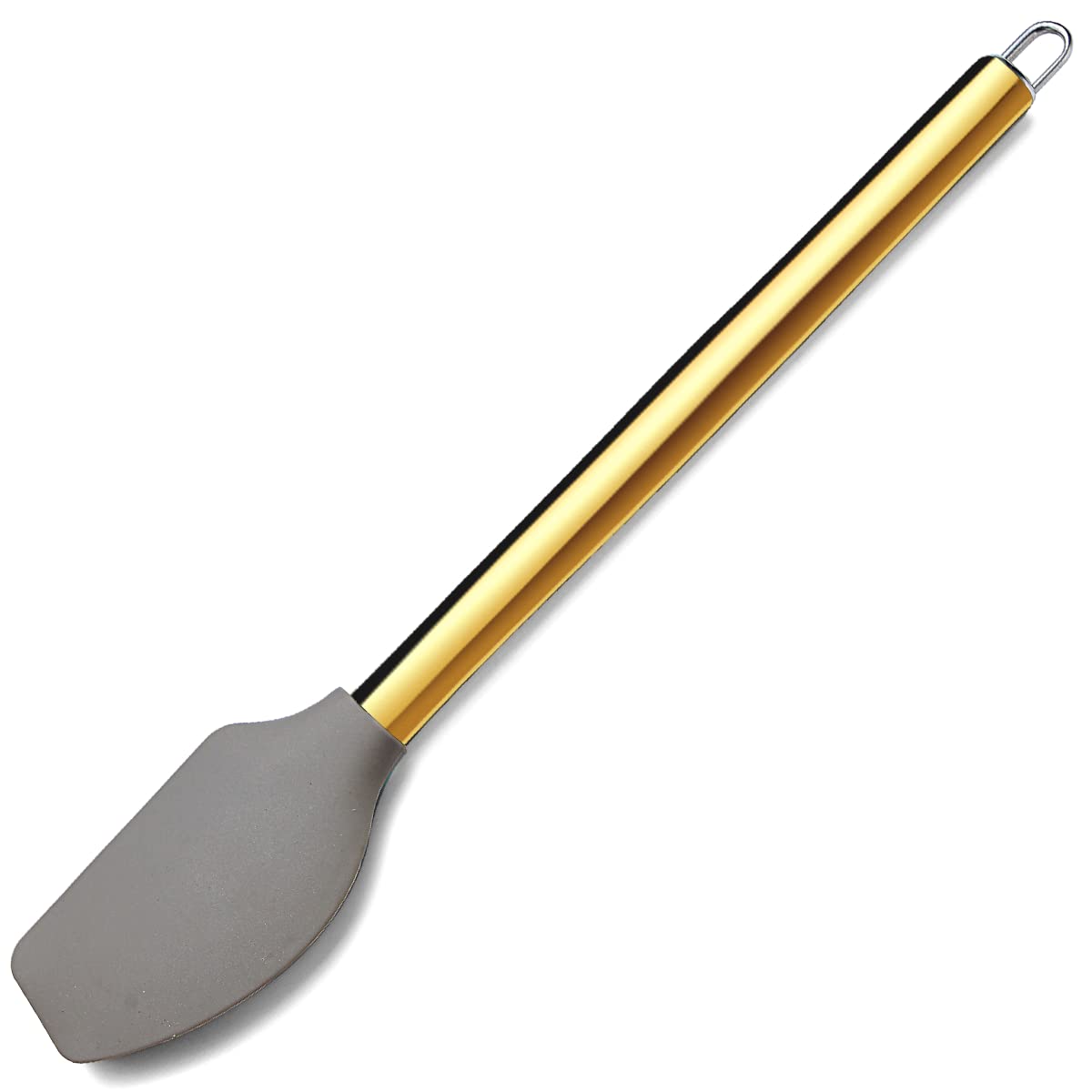 Gold Basting Brush, Berglander Non-stick Silicone Kitchen Brush For Cooking With Titanium Gold Plating Handle, Barbeque Brush, Pastry Brush, BBQ Brush, Dishwasher Safe, Easy to Clean