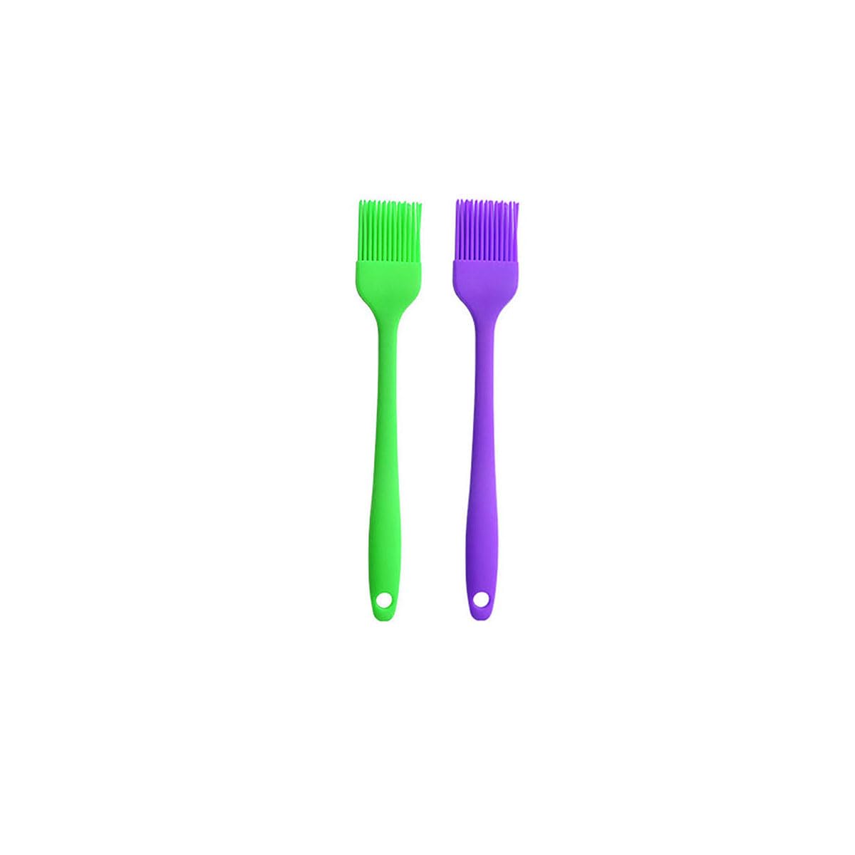 Silicone brush, Oil Brush for BBQ Kitchen Cooking Baking and Grilling(3 PCS,Pink)