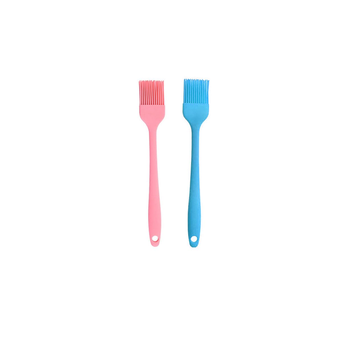 Silicone brush, Oil Brush for BBQ Kitchen Cooking Baking and Grilling(3 PCS,Pink)