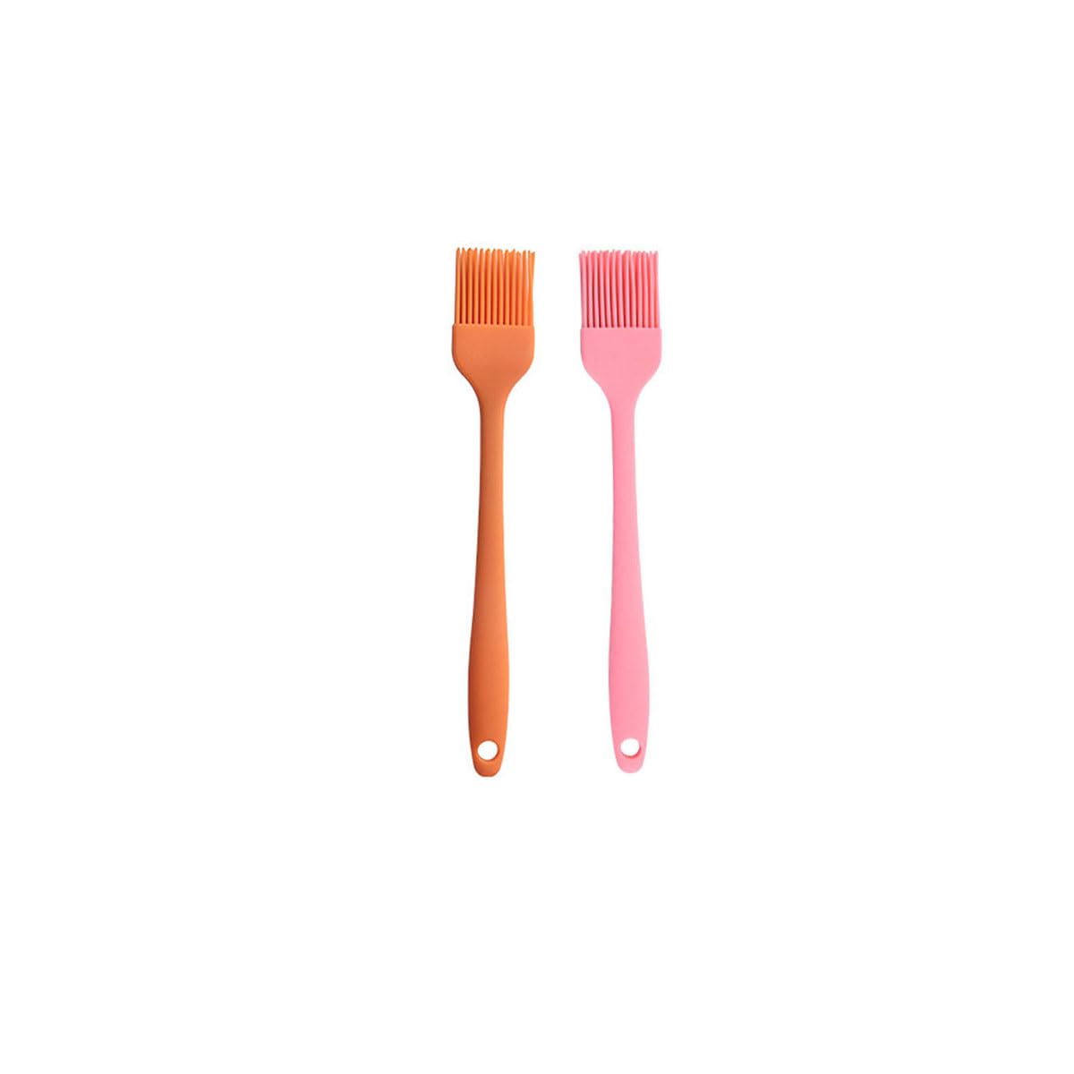 Silicone brush, Oil Brush for BBQ Kitchen Cooking Baking and Grilling(3 PCS,Pink)