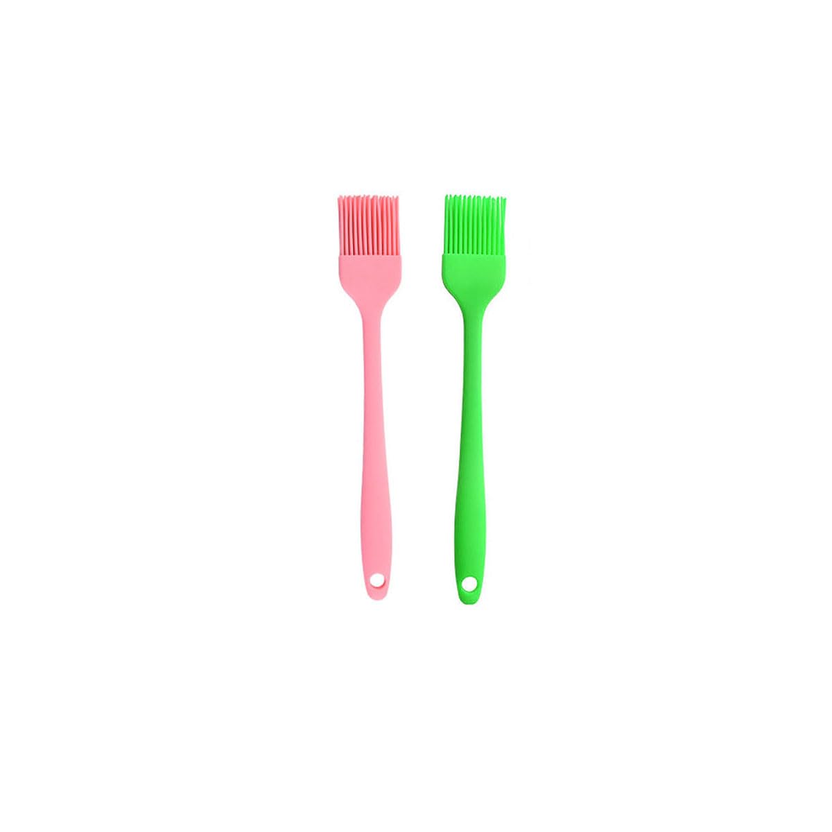 Silicone brush, Oil Brush for BBQ Kitchen Cooking Baking and Grilling(3 PCS,Pink)
