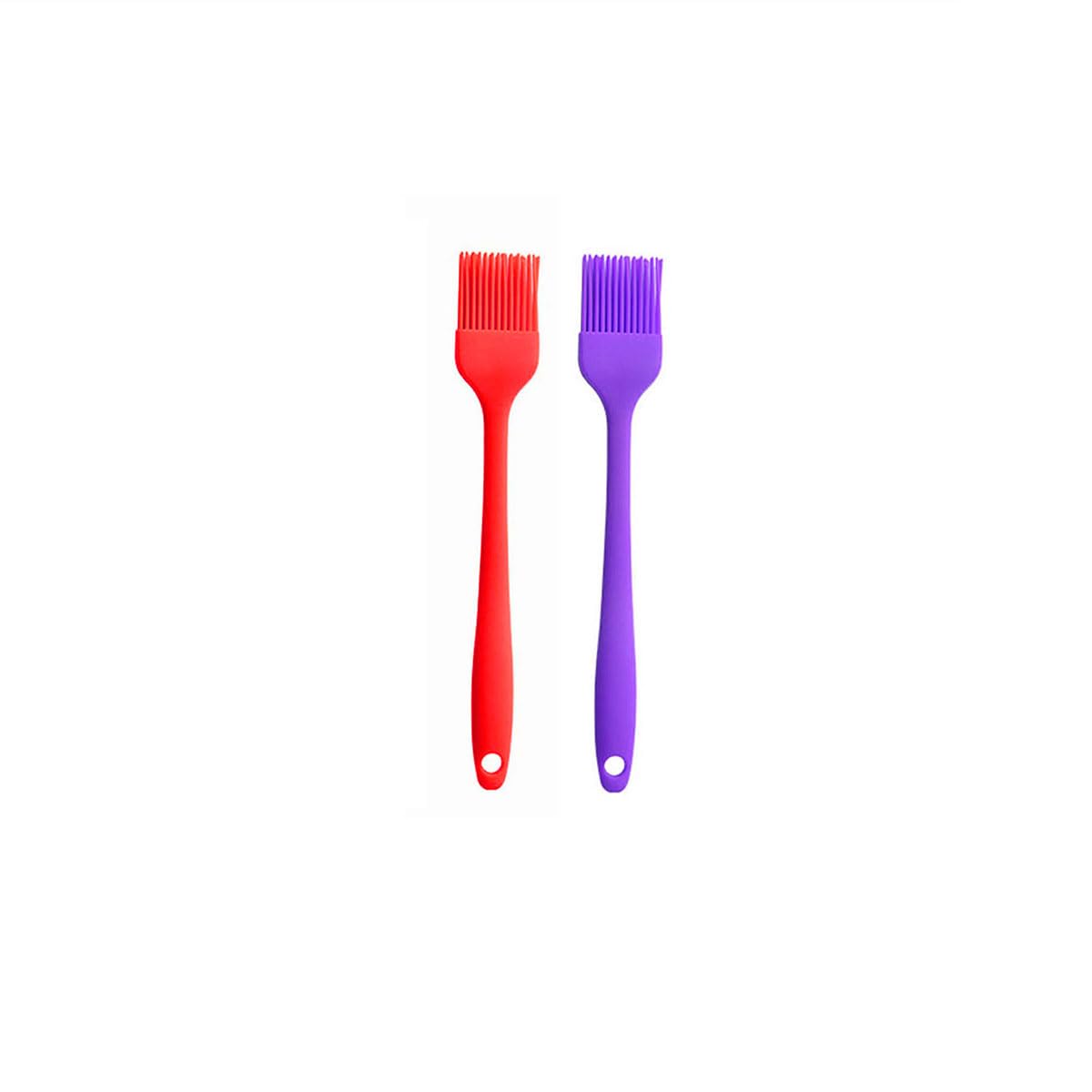 Silicone brush, Oil Brush for BBQ Kitchen Cooking Baking and Grilling(3 PCS,Pink)