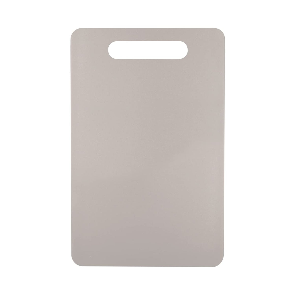 Fotouzy Plastic Utility Cutting Board with Handles, Food Safe PP Material, BPA Free, Dishwasher Safe, Thick Chopping Board, Large Size, Easy Grip Handle, for Kitchen (Black)