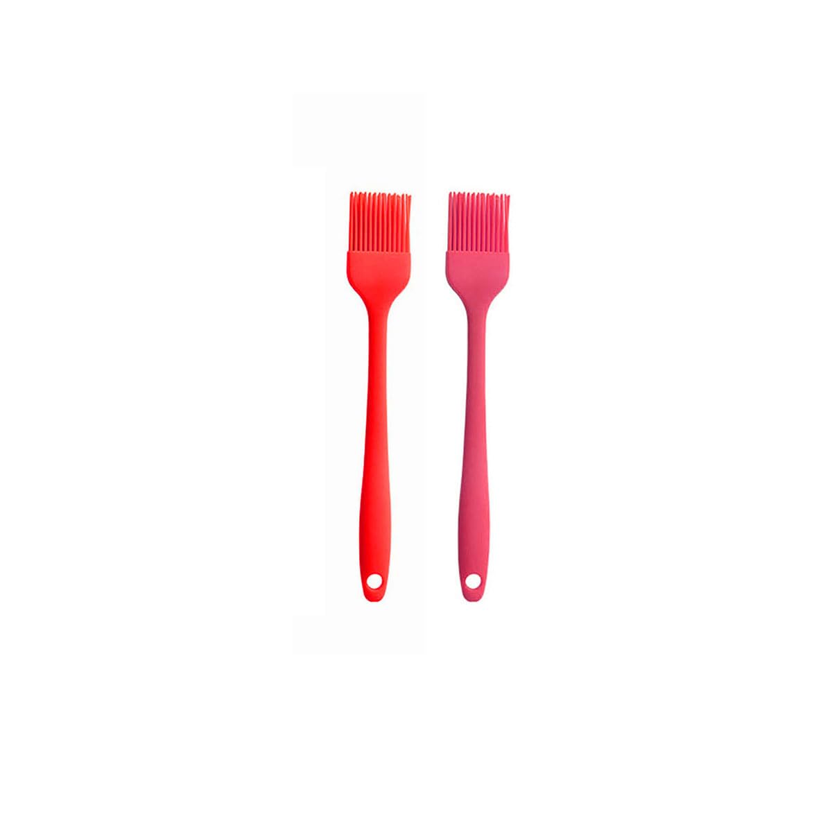 Silicone brush, Oil Brush for BBQ Kitchen Cooking Baking and Grilling(3 PCS,Pink)