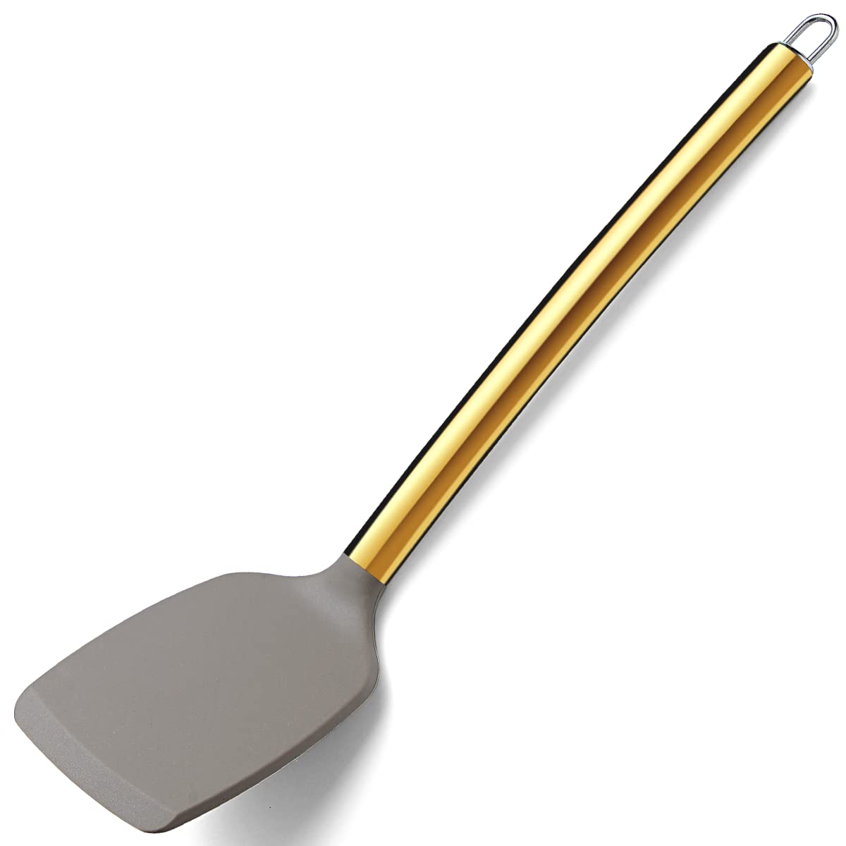 Gold Basting Brush, Berglander Non-stick Silicone Kitchen Brush For Cooking With Titanium Gold Plating Handle, Barbeque Brush, Pastry Brush, BBQ Brush, Dishwasher Safe, Easy to Clean