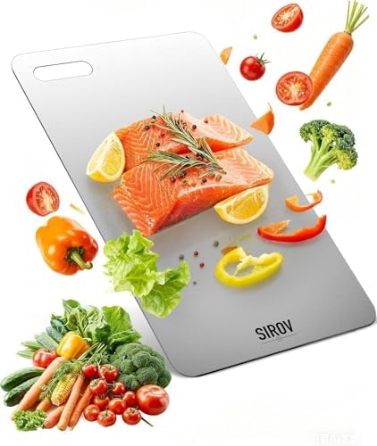 Katori Titanium Cutting Board, 100% Pure Titanium Cutting Boards(12.2L*8W)