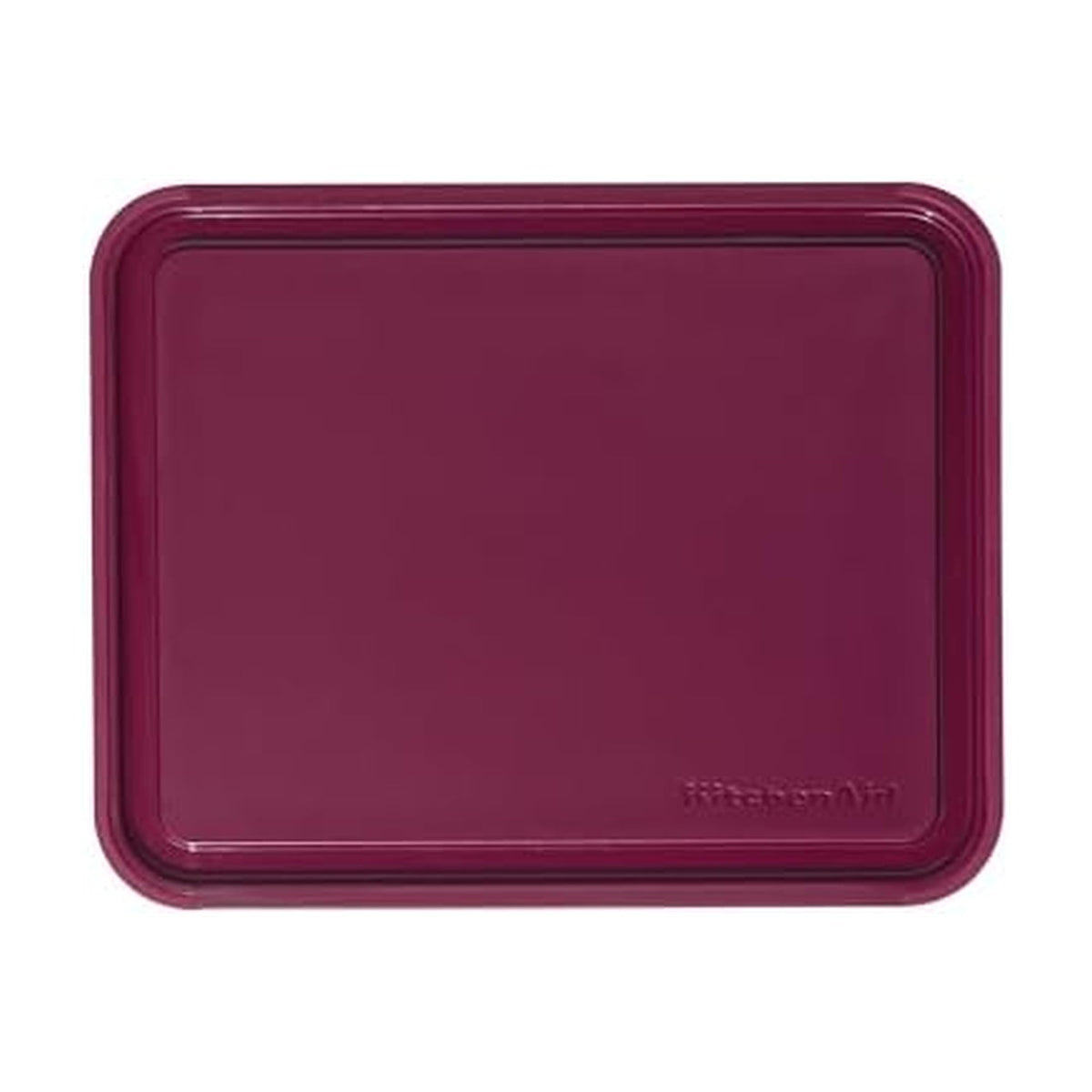 KitchenAid Classic Cutting Board with Perimeter Trench and Non Slip Edges, Dishwasher Safe, 11 inch x 14 inch, White and Gray