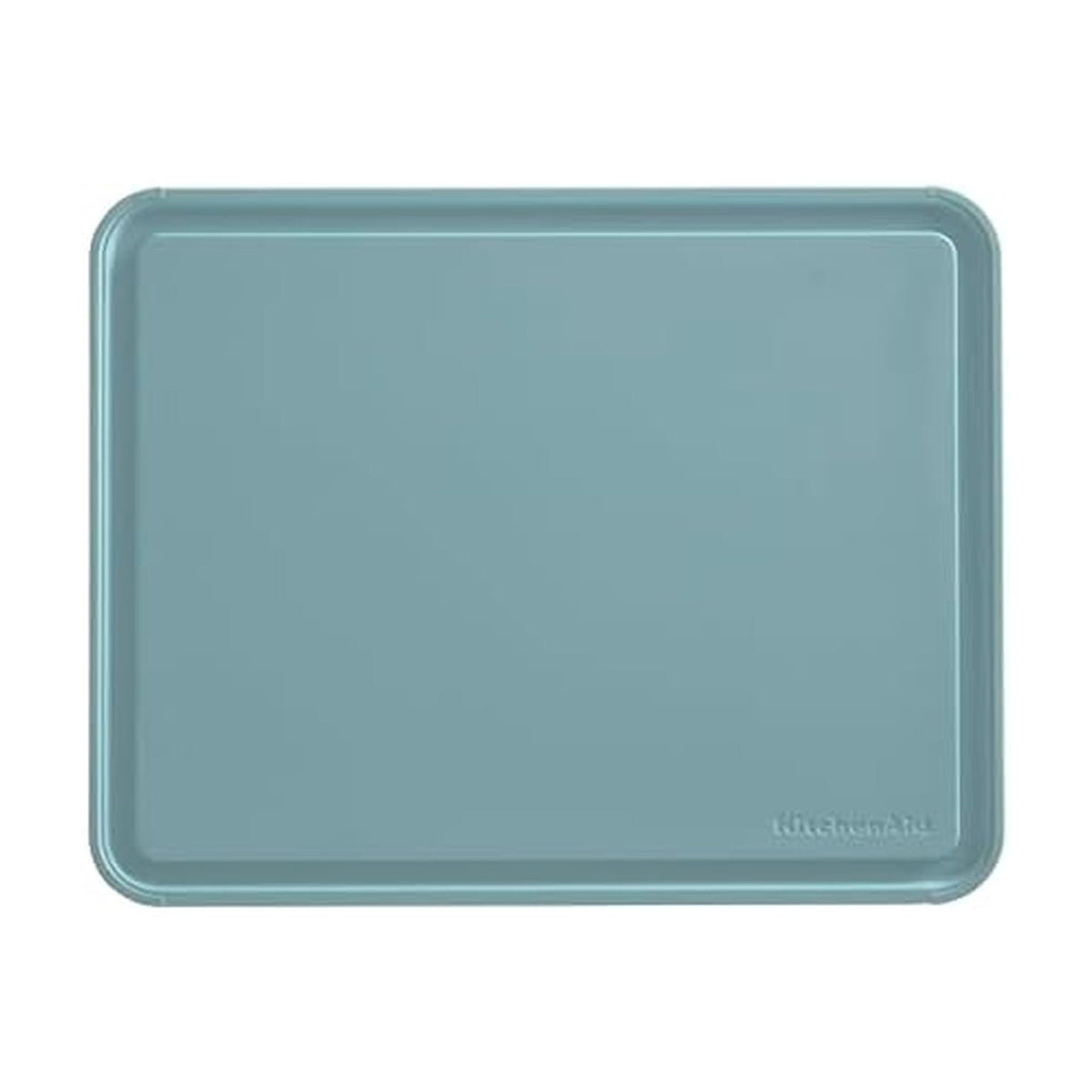 KitchenAid Classic Cutting Board with Perimeter Trench and Non Slip Edges, Dishwasher Safe, 11 inch x 14 inch, White and Gray