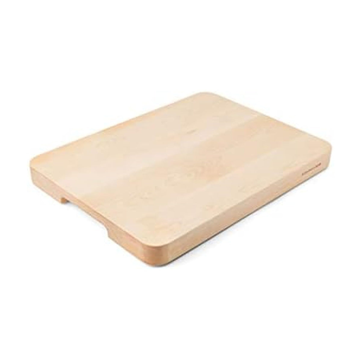 KitchenAid Classic Rubberwood Cutting Board with Perimeter Trench, Reversible Chopping Board, 11-inch x 14-Inch, Natural
