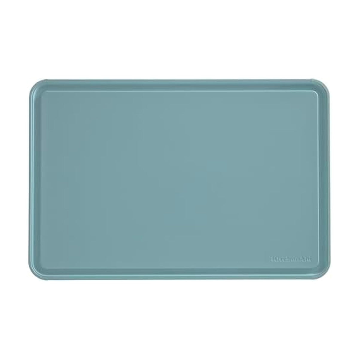 KitchenAid Classic Cutting Board with Perimeter Trench and Non Slip Edges, Dishwasher Safe, 11 inch x 14 inch, White and Gray
