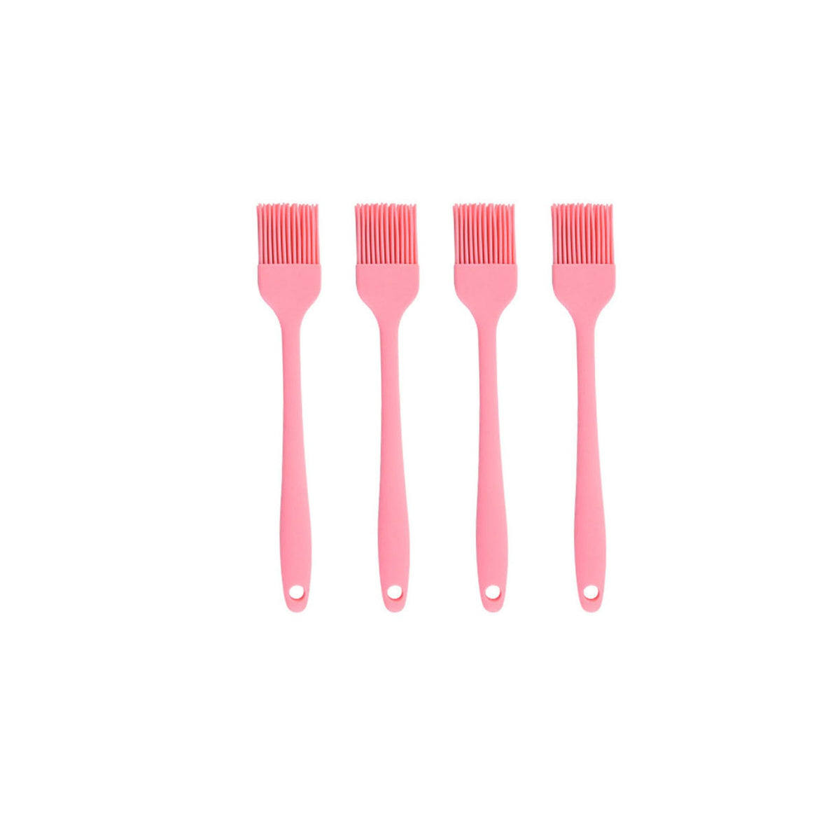 Silicone brush, Oil Brush for BBQ Kitchen Cooking Baking and Grilling(3 PCS,Pink)