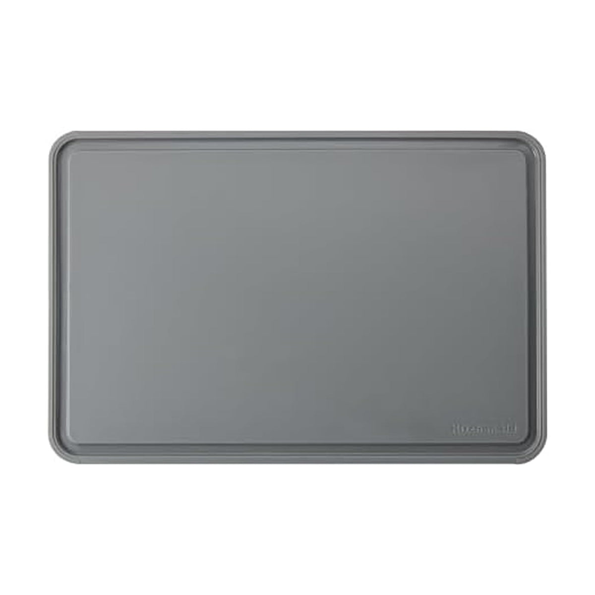 KitchenAid Classic Cutting Board with Perimeter Trench and Non Slip Edges, Dishwasher Safe, 11 inch x 14 inch, White and Gray