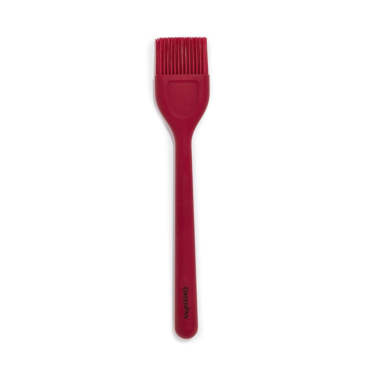 GreenPan Silicone Basting Brush, Cooking Kitchen Utensil, Sauce Marinades BBQ Grill Bake, Flexible Rubber Nonstick Cookware, Steel Core Heat-Resistant, Anti-Slip Handle BPA-Free Dishwasher Safe, Taupe