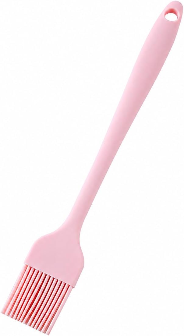 Heat Resistant Silicone Basting Brush for Cooking, Baking, Grilling