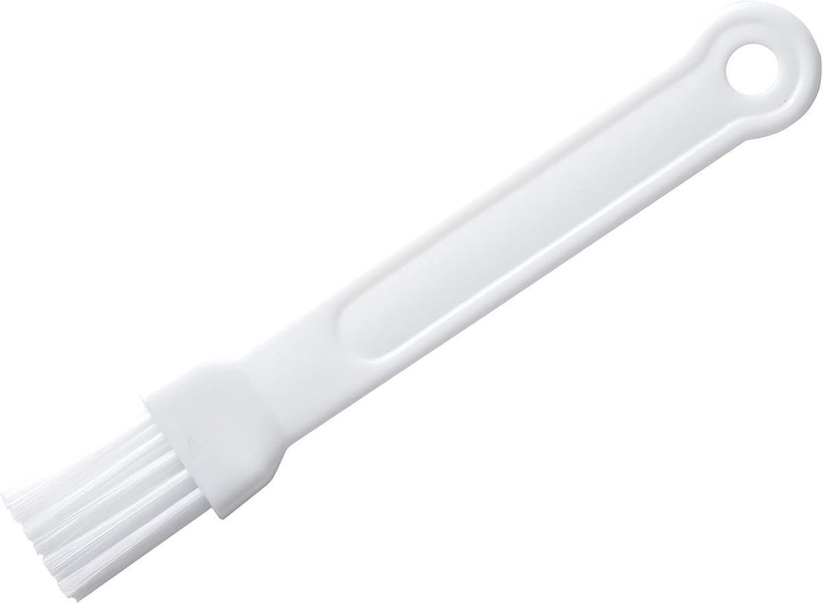 Chef Craft Select Plastic Mini Pastry Brush, 7 inches in length 1 inch width 2 piece set, White