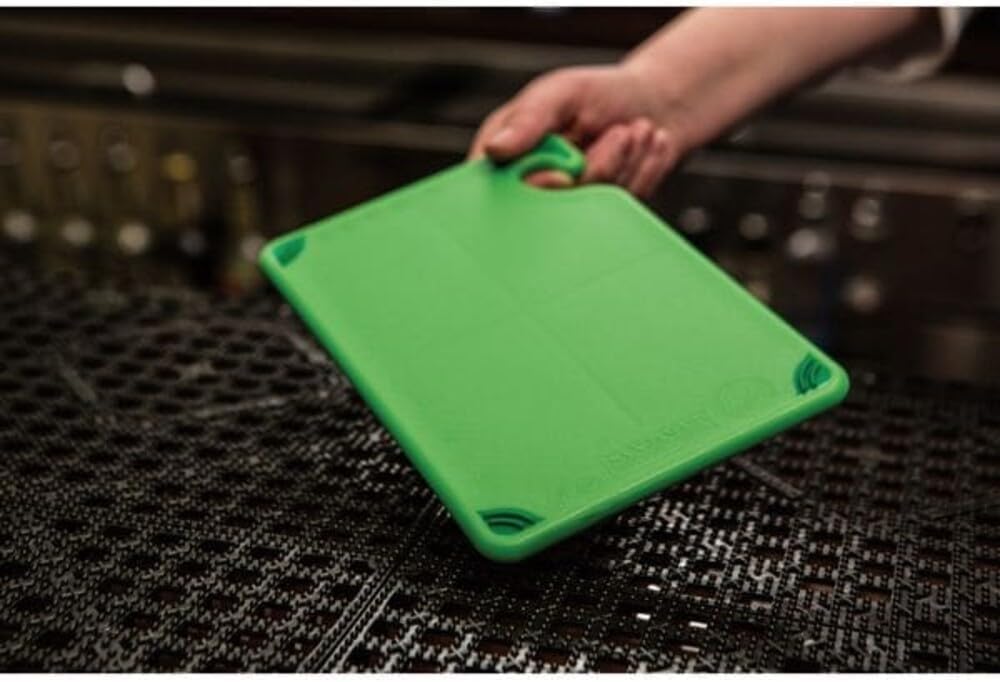 San Jamar Cutting Board,6x9 in,Green CBG6938GN - 1 Each