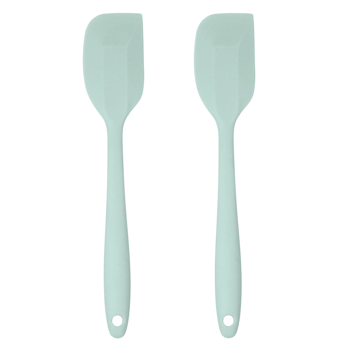 JS Gourmet Silicone Small Basting and Pastry Brush - Pastel Green - 2-Pack
