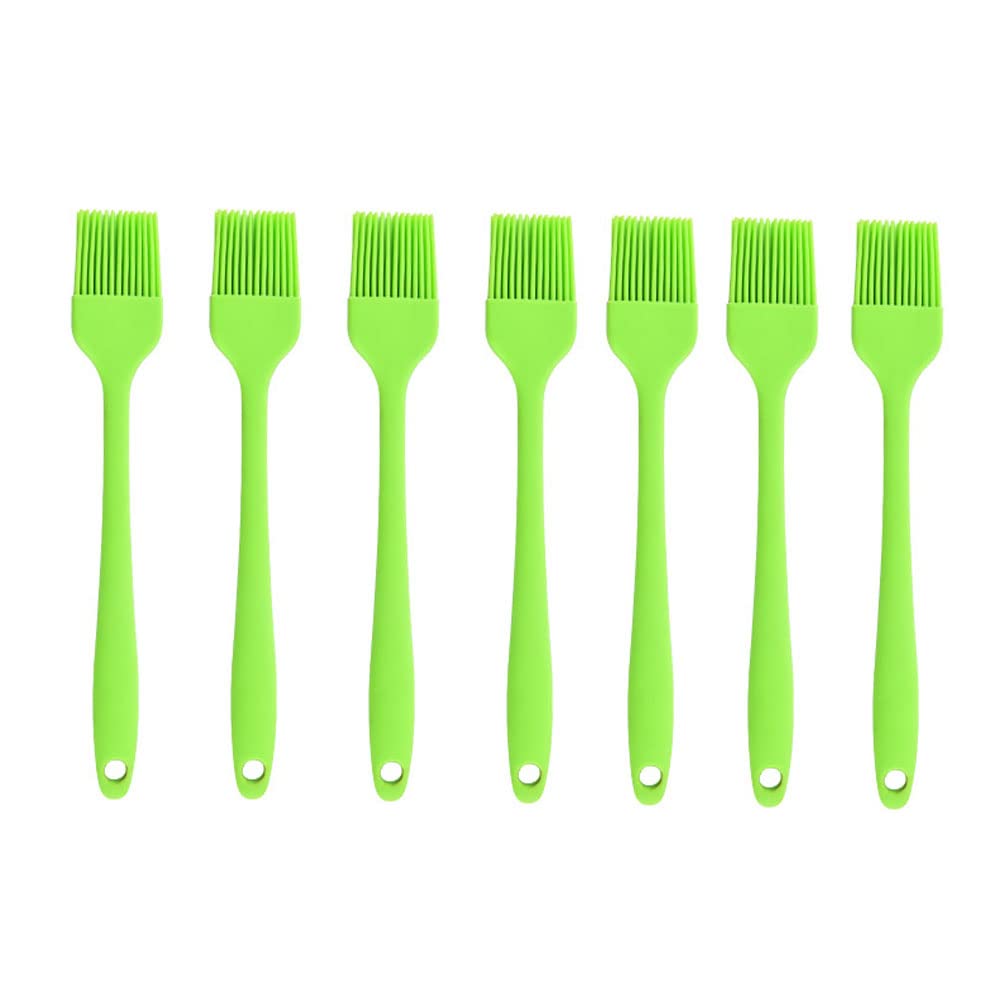 Silicone brush, Oil Brush for BBQ Kitchen Cooking Baking and Grilling(3 PCS,Pink)