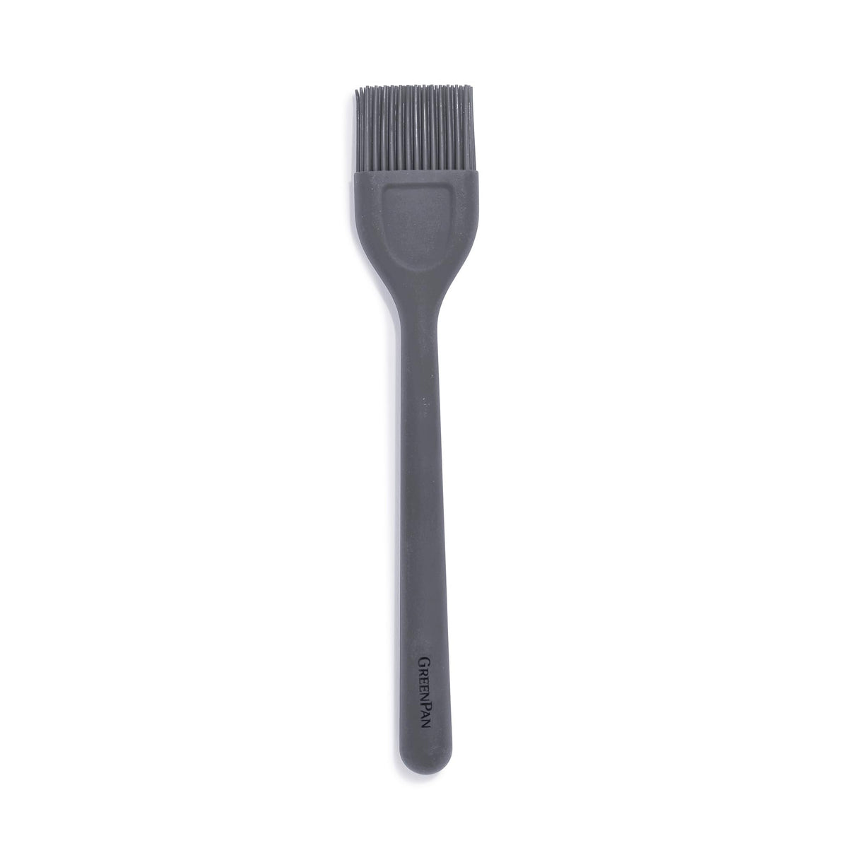 GreenPan Silicone Basting Brush, Cooking Kitchen Utensil, Sauce Marinades BBQ Grill Bake, Flexible Rubber Nonstick Cookware, Steel Core Heat-Resistant, Anti-Slip Handle BPA-Free Dishwasher Safe, Taupe