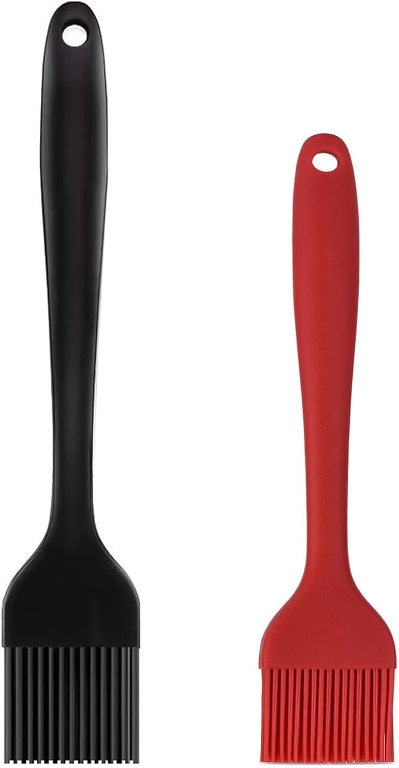 Hhyn Silicone Basting Pastry Brush Set 2 Pack