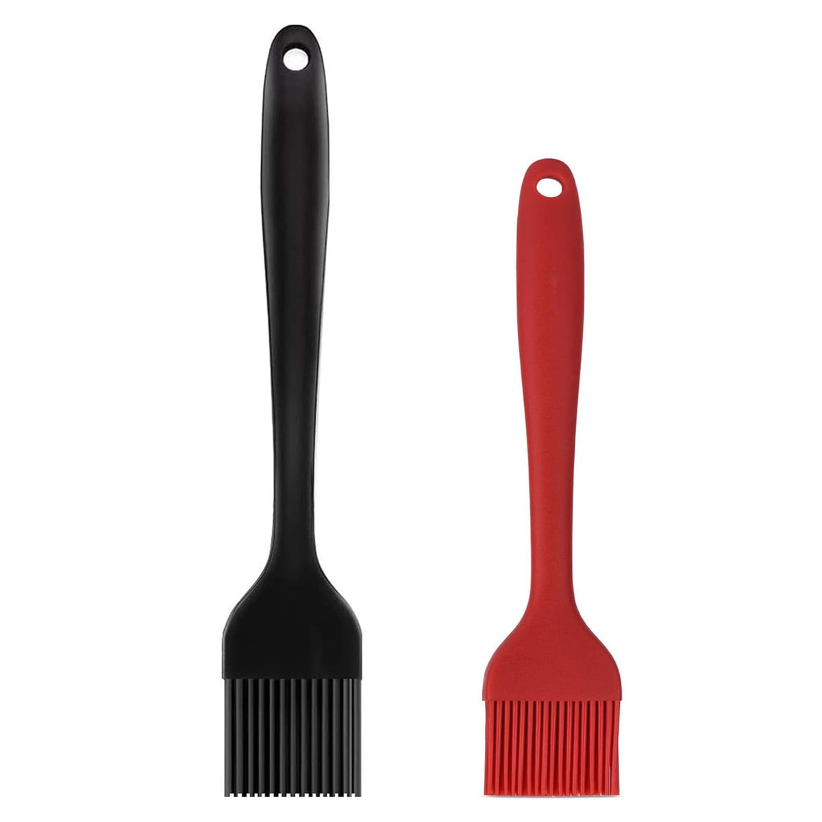 Hhyn Silicone Basting Pastry Brush Set 4 Pack, Multicolor