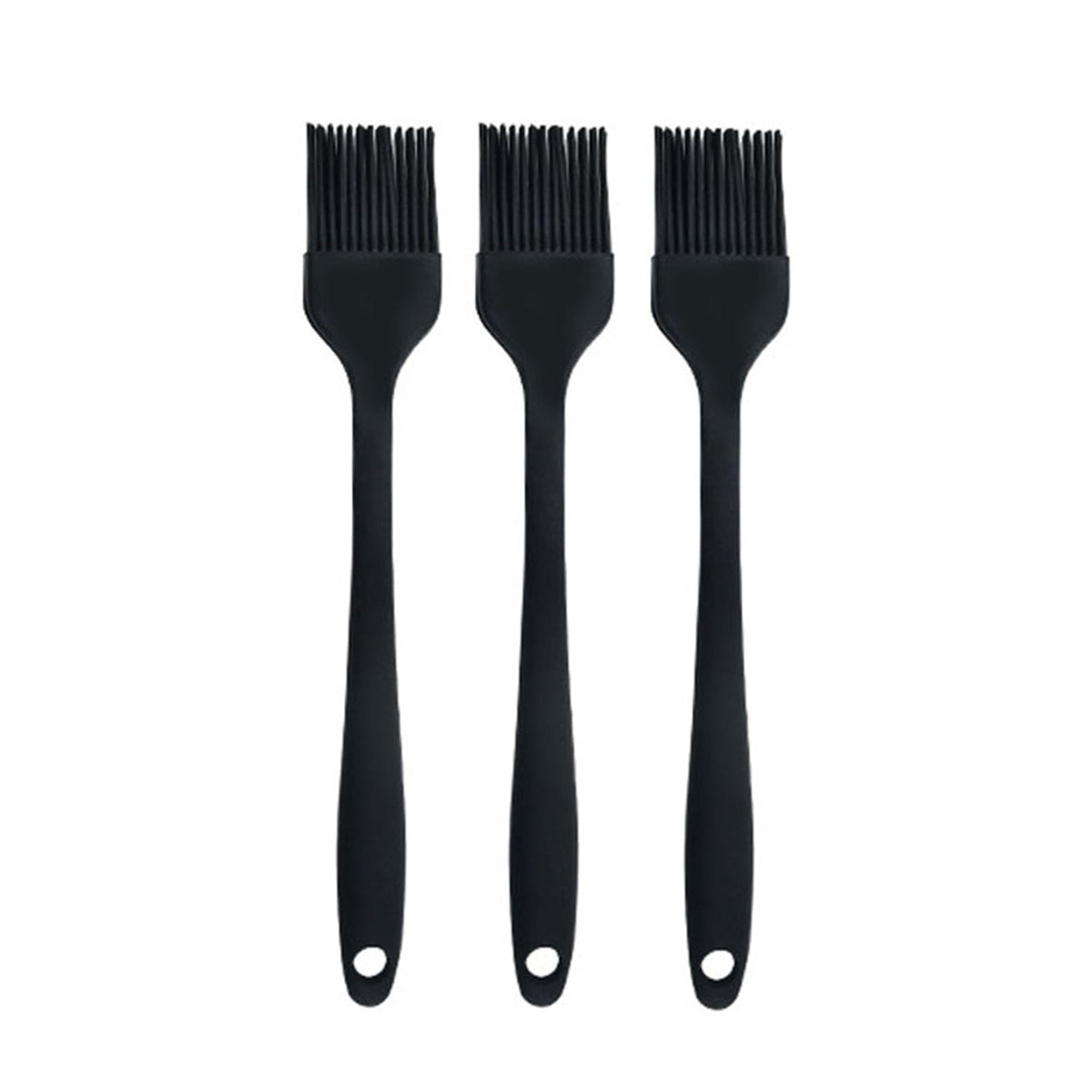 Silicone brush, Oil Brush for BBQ Kitchen Cooking Baking and Grilling(3 PCS,Pink)