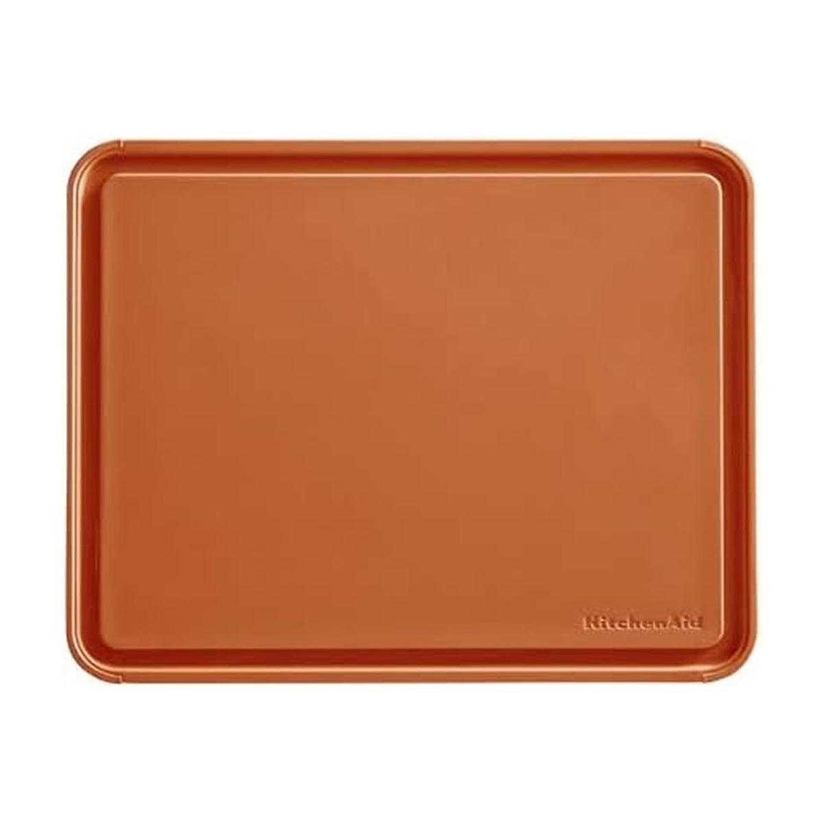 KitchenAid Classic Cutting Board with Perimeter Trench and Non Slip Edges, Dishwasher Safe, 11 inch x 14 inch, White and Gray