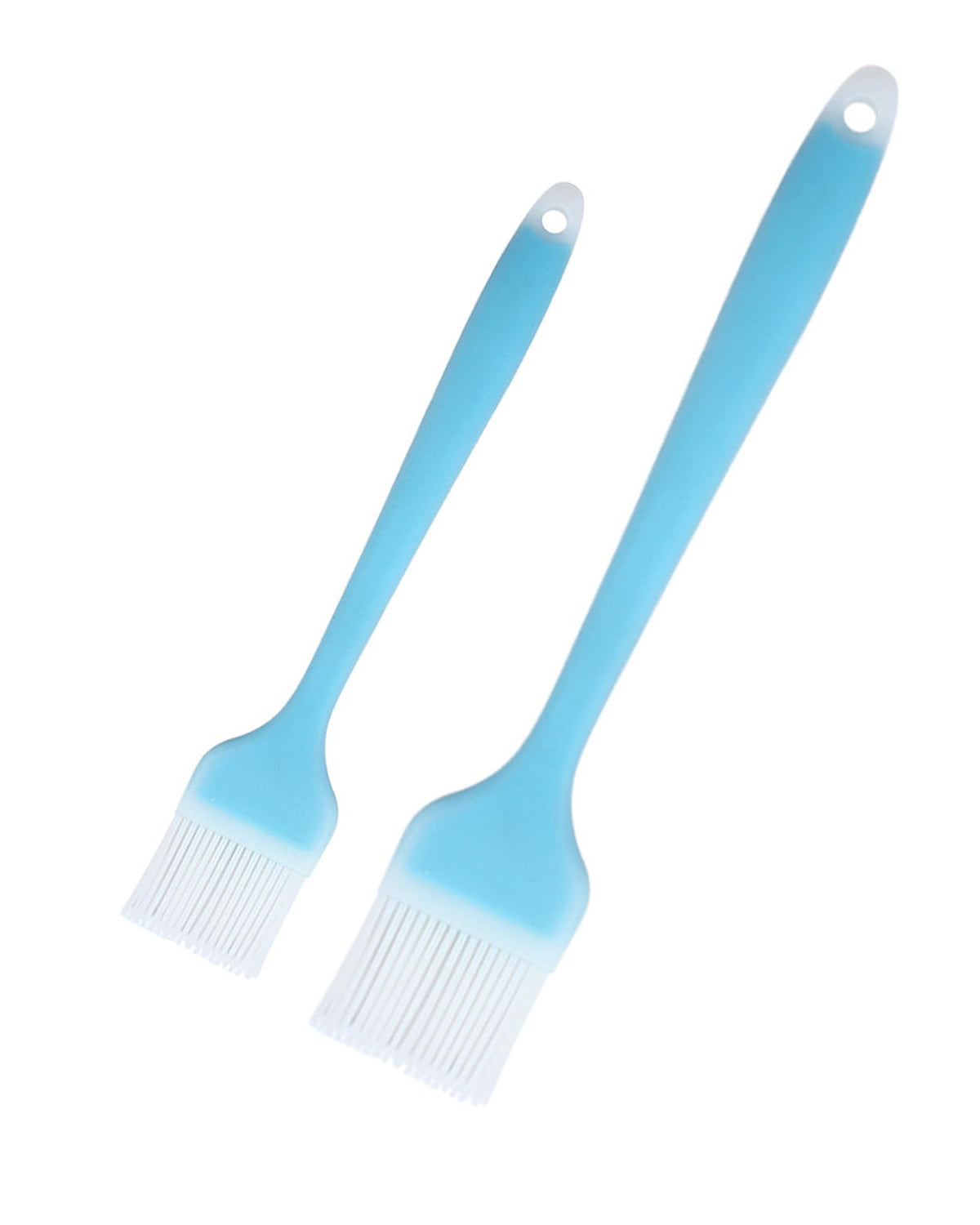 2 Pcs Silicone Basting Brush 10+8 Inch Pastry Brush- Green