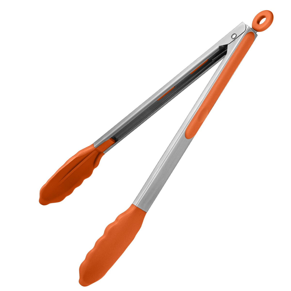 U-Taste Kitchen Tong for Cooking, 600ºF Heat-Resistant Silicone, 9in/Black