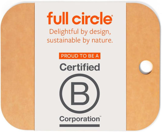 Full Circle Better-Than-Wood Quick Prep Cutting Board, Small Size 8x10"