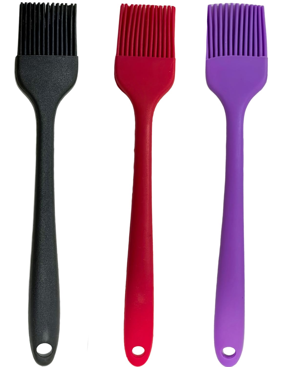 Blue Silicone Pastry Basting Brush - Food Grade BPA Free, Heat Resistant Up to 660°F/315°C, Dishwasher Safe Cooking Brush for Baking, BBQ, Grilling, Sauce,Butter,Cake & Bread