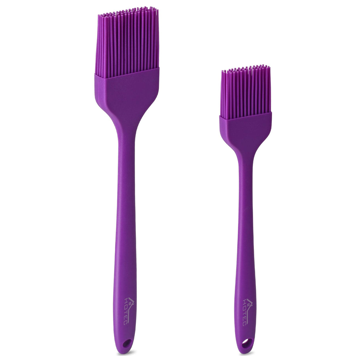 HOTEC 600℉ Heat Resistant Silicone Basting &Pastry Brush, Multicolor 5