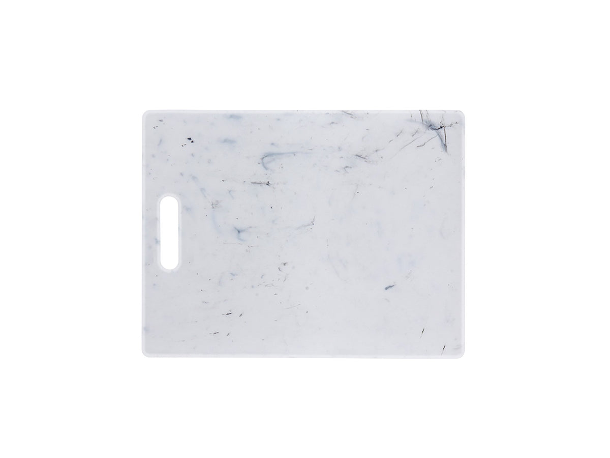 Dexas Superboard Cutting Board with Handle 8.5 x 11 inch Midnight Granite, Compact Kitchen Prep Board, Dishwasher Safe, Non-Porous Poly Surface, Made in USA