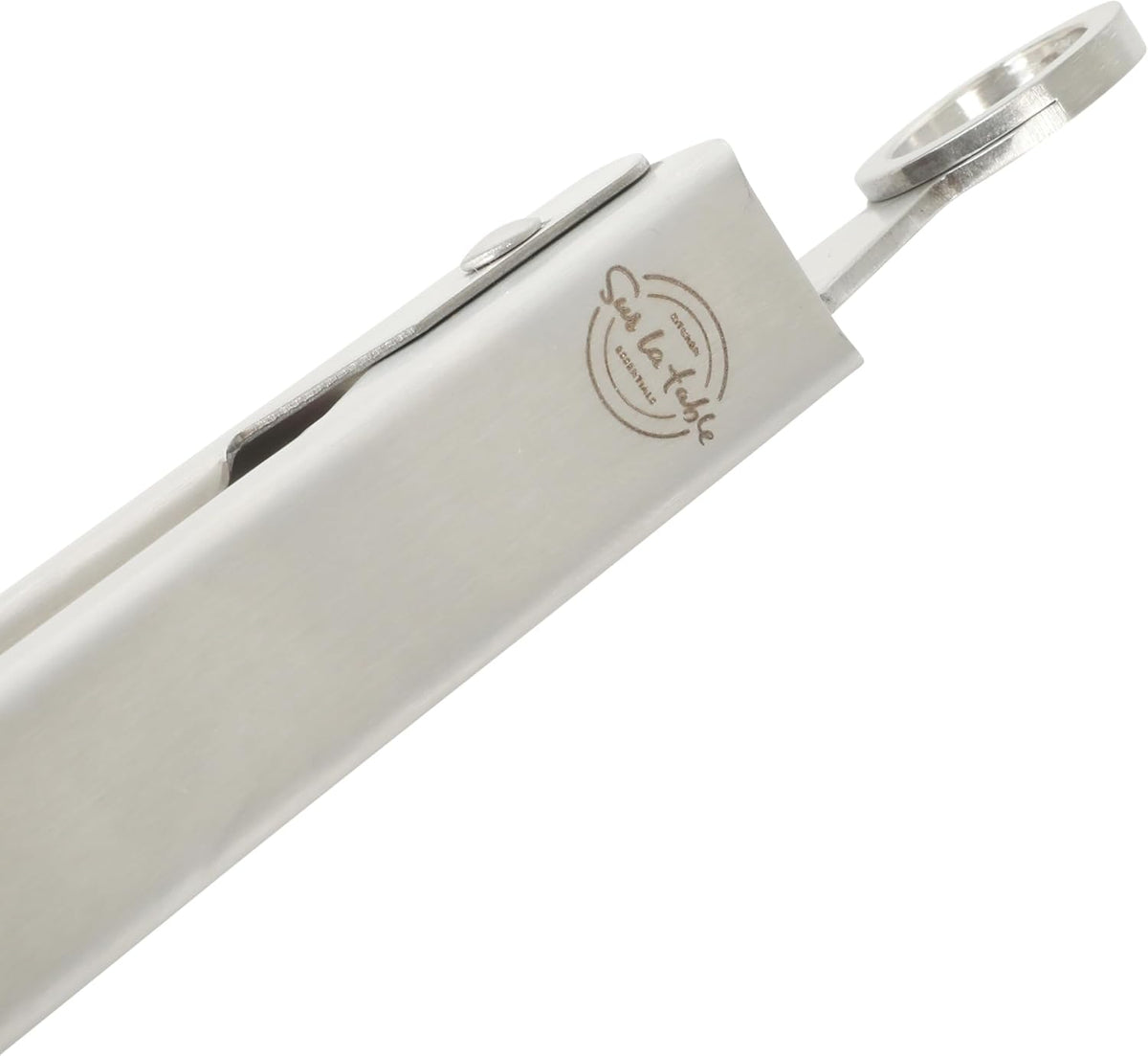Sur La Table Kitchen Essential Steelhaus 8.5 Inch Stainless Steel Kitchen Tongs
