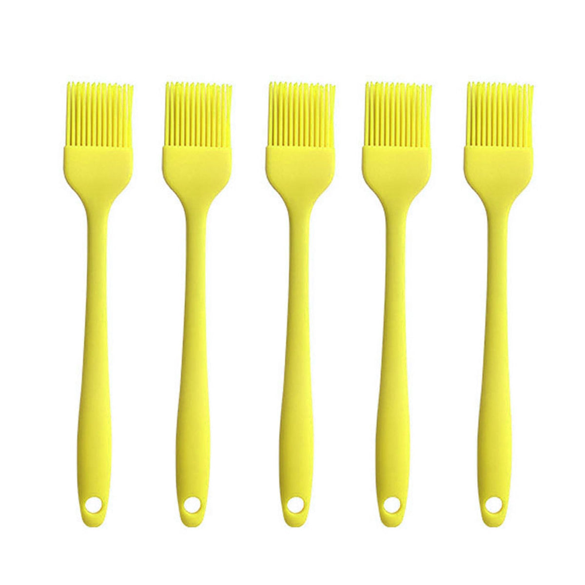 Silicone brush, Oil Brush for BBQ Kitchen Cooking Baking and Grilling(3 PCS,Pink)