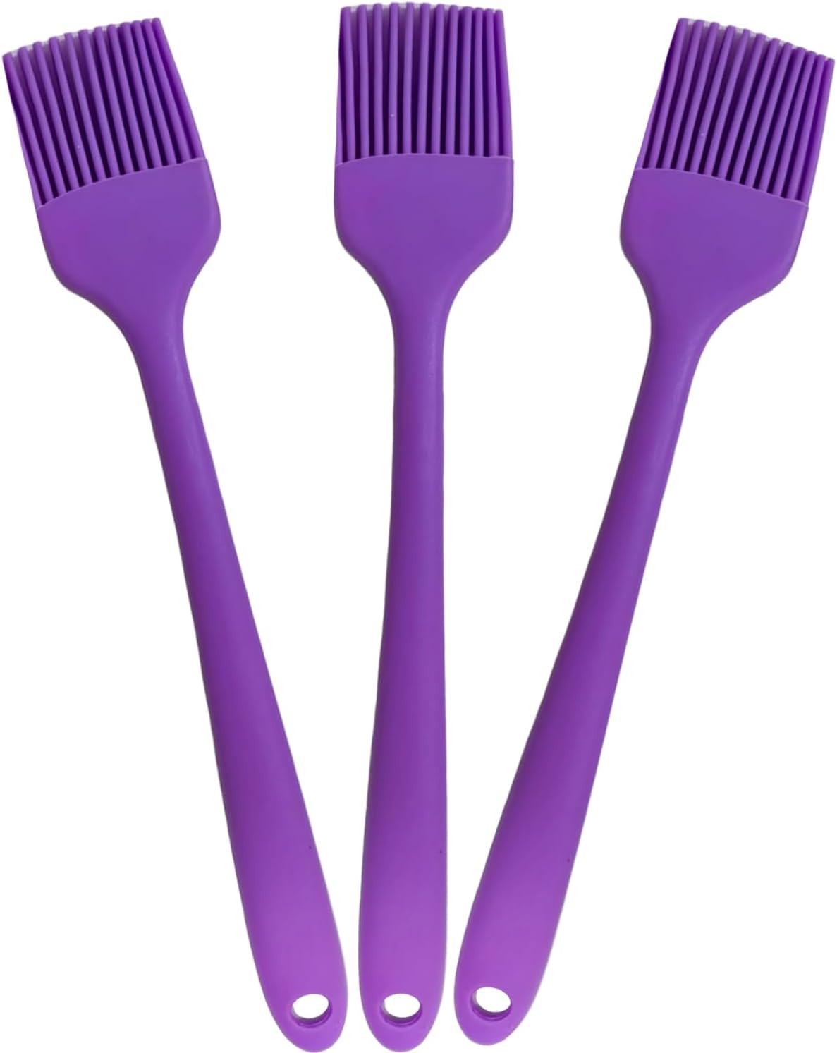 Blue Silicone Pastry Basting Brush - Food Grade BPA Free, Heat Resistant Up to 660°F/315°C, Dishwasher Safe Cooking Brush for Baking, BBQ, Grilling, Sauce,Butter,Cake & Bread