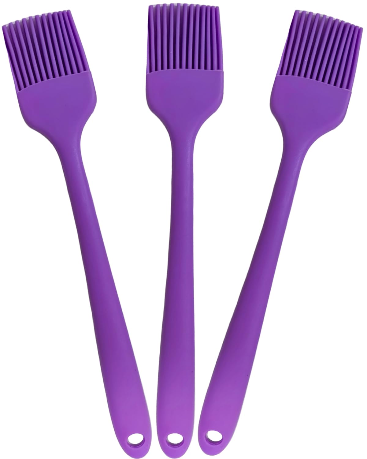 Blue Silicone Pastry Basting Brush - Food Grade BPA Free, Heat Resistant Up to 660°F/315°C, Dishwasher Safe Cooking Brush for Baking, BBQ, Grilling, Sauce,Butter,Cake & Bread