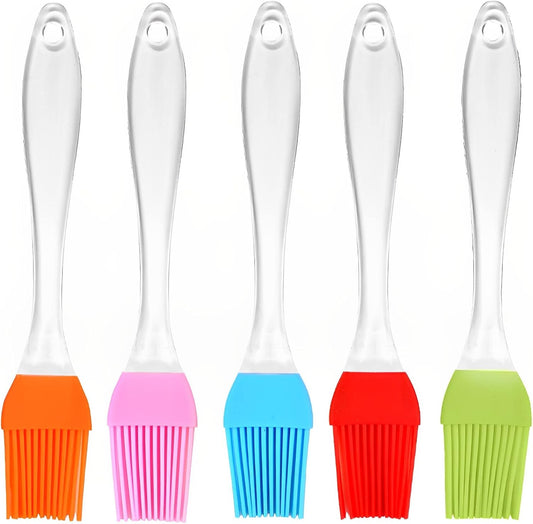 Silicone Pastry Brush 5 Pack Basting Brush Heat Resistant
