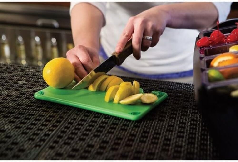 San Jamar Cutting Board,6x9 in,Green CBG6938GN - 1 Each
