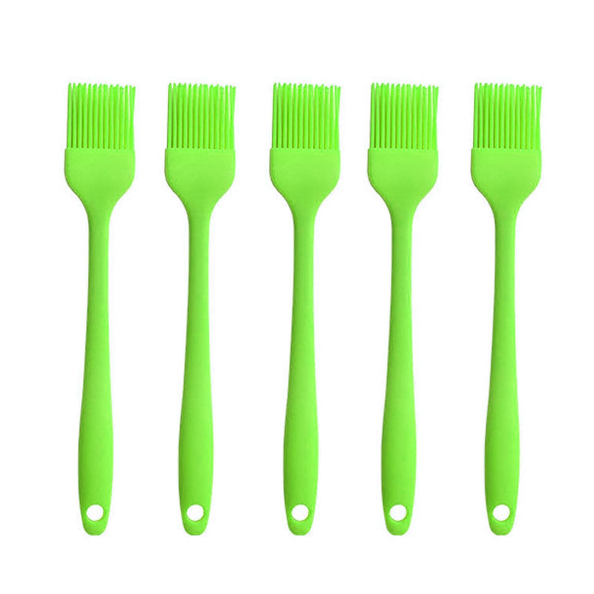 Silicone brush, Oil Brush for BBQ Kitchen Cooking Baking and Grilling(3 PCS,Pink)