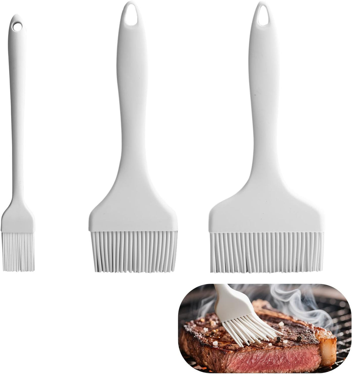 Meat Brush for Basting,Heat Resistant Silicone