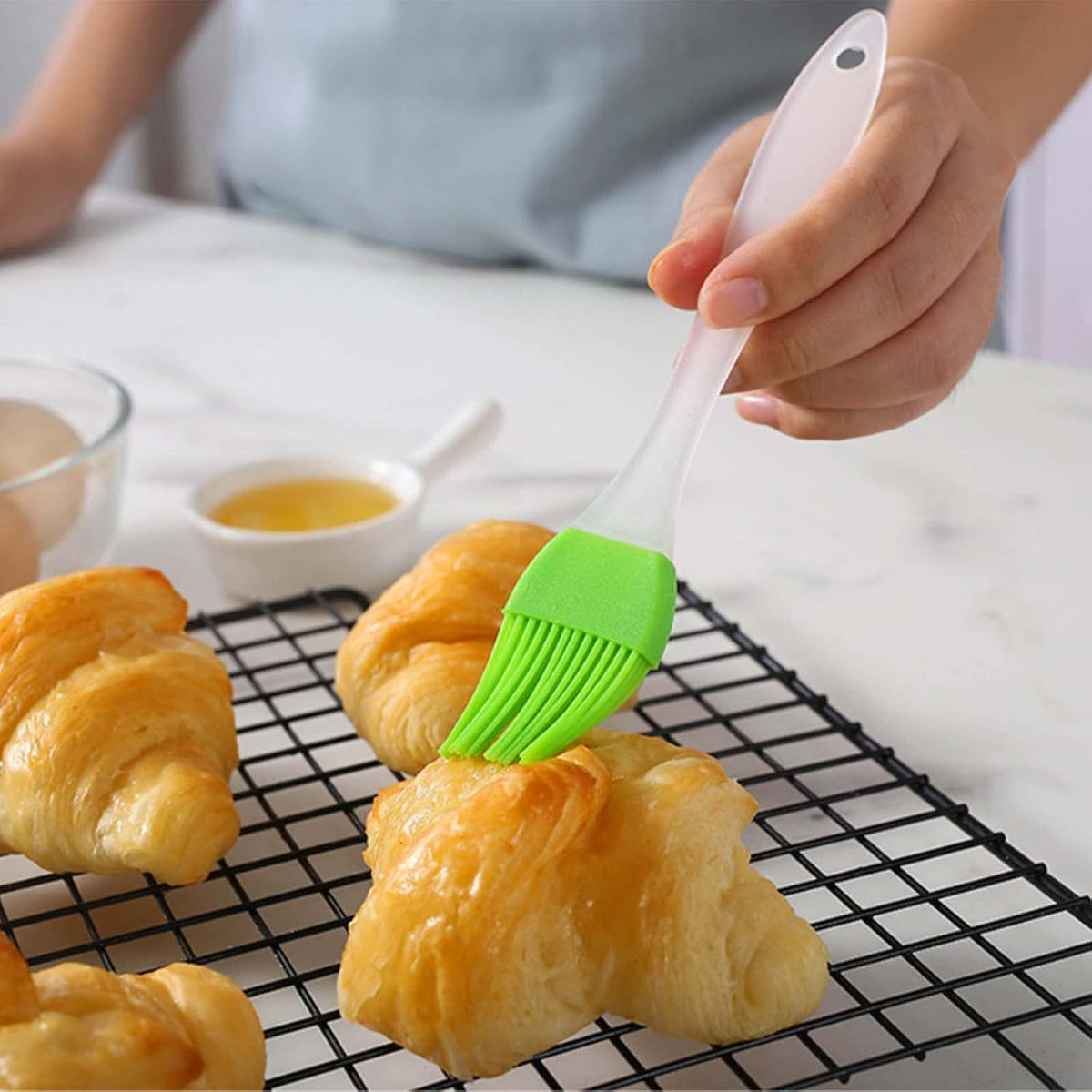 Silicone Pastry Brush 5 Pack Basting Brush Heat Resistant