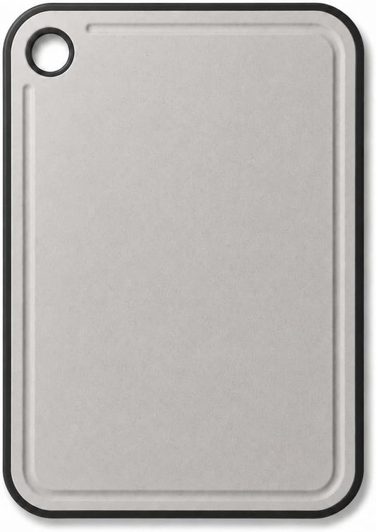 Oslo Non Toxic Food Grade Wheat Straw Cutting Board, BPA Free, Formaldehyde Free, Dishwasher Safe, Non Slip With Juice Groove, Gentle On Knives, 15 x11