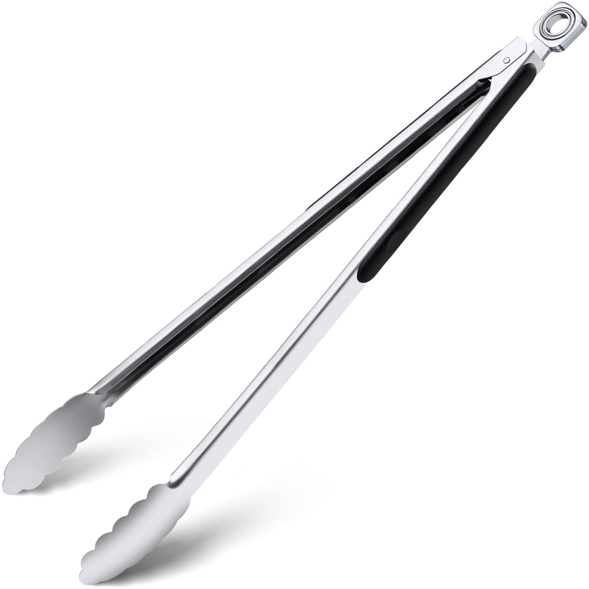 17" Extra Long Metal Tongs,Grilling Tongs,Stainless Steel Tongs for Cooking