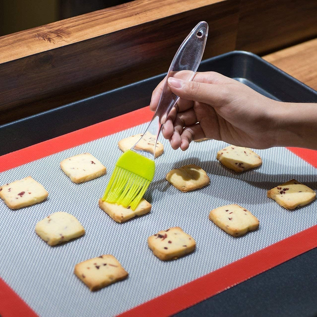 Silicone Basting Pastry & BBQ Brush Set - Uniwit 5 PCS Silicone BBQ Pastry Oil Brush Turkey Baster,Barbecue Utensil use for Grilling and Marinating (6.89" * 1.28"(L*W))