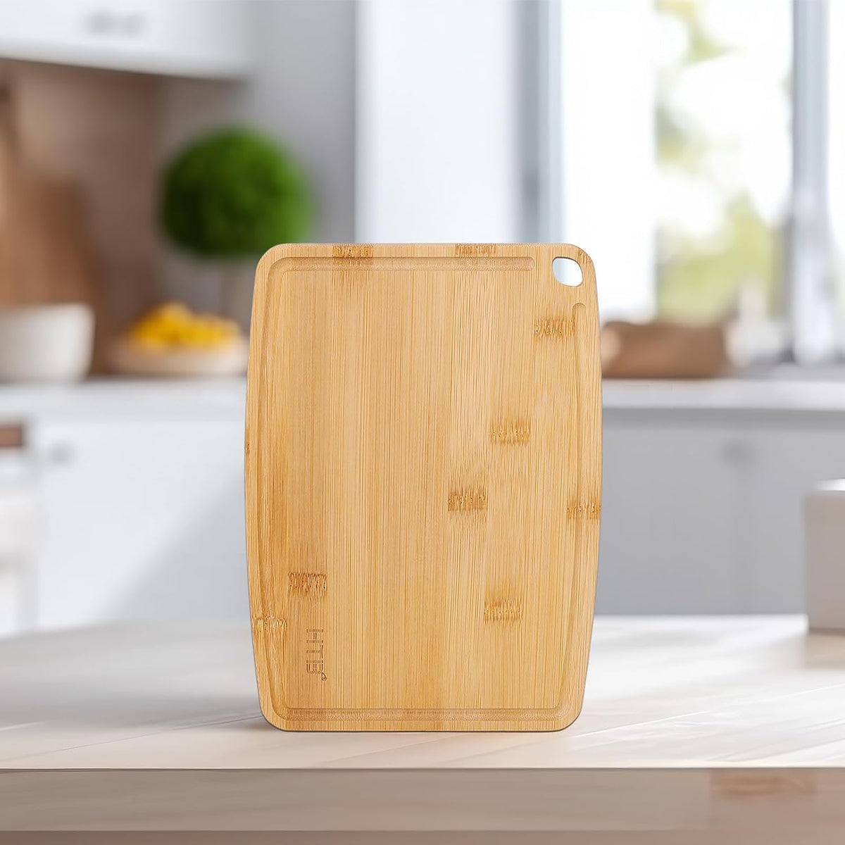 HTB Bamboo Cutting Board for Kitchen Wooden Chopping Board, Mini 1PCS
