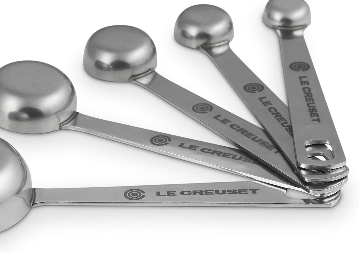 Le Creuset Stainless Steel Measuring Spoons, Set of 5