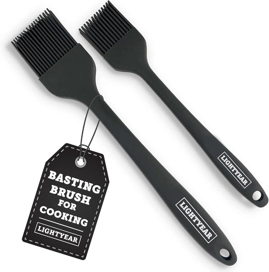 Lightyear Silicone Basting Brush for Cooking – Pastry Brush Set