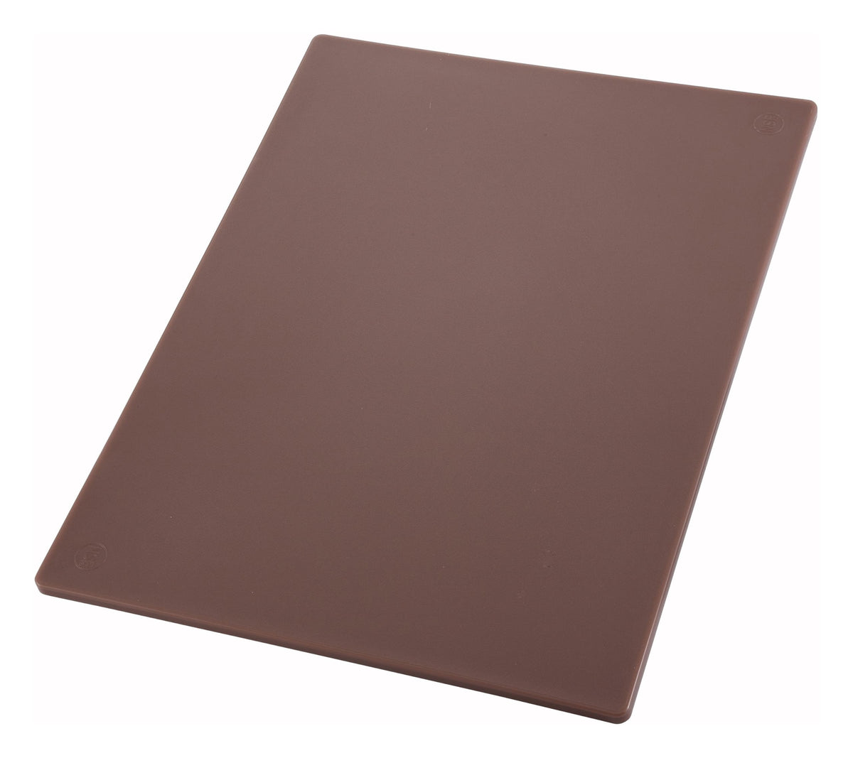 Winco 6" x 10" White Heavy-Duty Plastic Cutting Board
